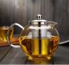 Wholesales hand blown single wall teapots with tea infuser