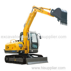 Earth moving machinery & heavy equipment 6 tons tracked excavator for sale with piston pump from Chinese supplier.