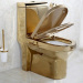 bathroom ceramic gold-plated modern toliets