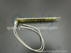 Fast response shortwave IR heater tube