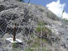 Active Rockfall Barrier System