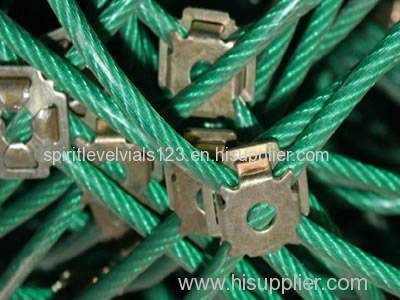 PVC Coated Wire Rope Net