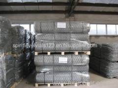 Hexagonal Wire Mesh Blocks Rockfalls and Protect Safe