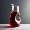 Innovative Design Mouth Blown Borosilicate Glass Decanter