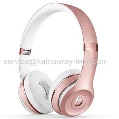 Wholesale Beats by Dr.Dre Beats Solo3 Wireless Bluetooth Over Ear Headphones Headsets In Rose Gold