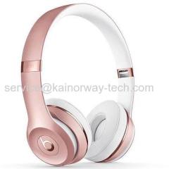 Wholesale Beats by Dr.Dre Beats Solo3 Wireless Bluetooth Over Ear Headphones Headsets In Rose Gold