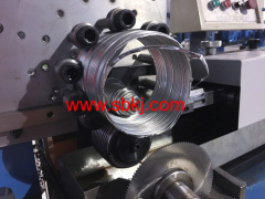 Flexible aluminum duct forming machine