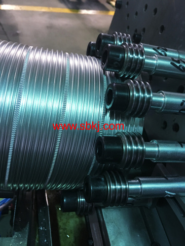 round aluminum duct forming machine