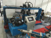 Round angle steel punching machine