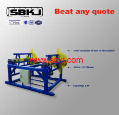 Square duct decoiler machine