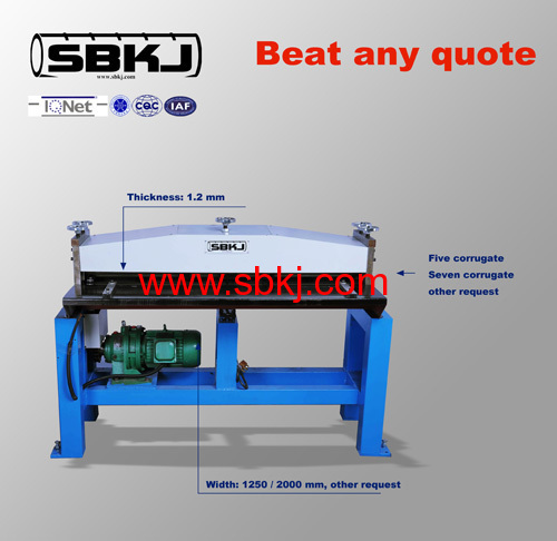 Five line Bending grooving machine