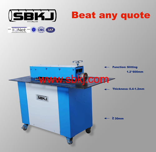 1.2*600mm power slitting and beeline machine