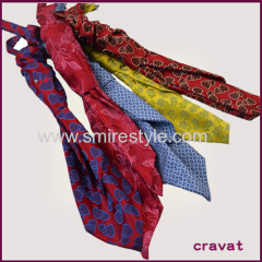 Top Quality New Paisley Digital Print Custom Design Silk Necktie for Men