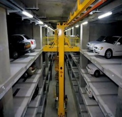 Vertical car lifter mechanical parking system
