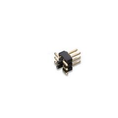 1.27mm pitch dual row smt type pin header connector