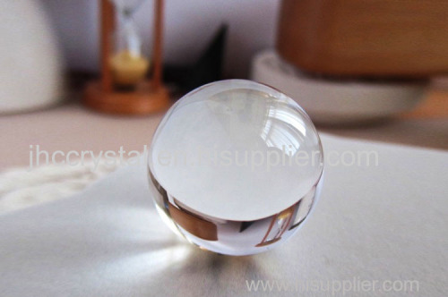 80mm crystal clear ball crystal round ball polished transparent ball for souvenir
