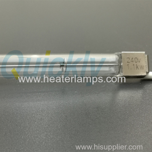 short wave quartz tube ir heater for fast rapid thermal oven