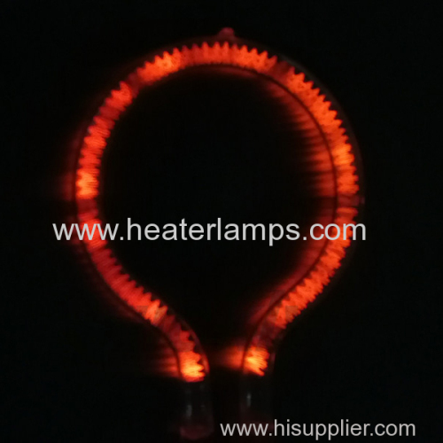 fast medium wave infrared heater lamps for rapid thermal oven