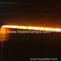 gold reflector twin tube heater