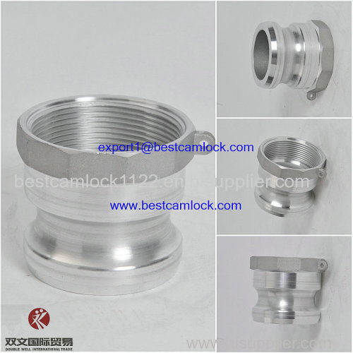 Aluminum camlock quick hose coupling Aluminium NPT Thread Camlock Adapter Cam Lock Coupling