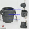 PP grooved &cam couplings NBR Gasket Plastic Quick coupling hose connectors for Industry