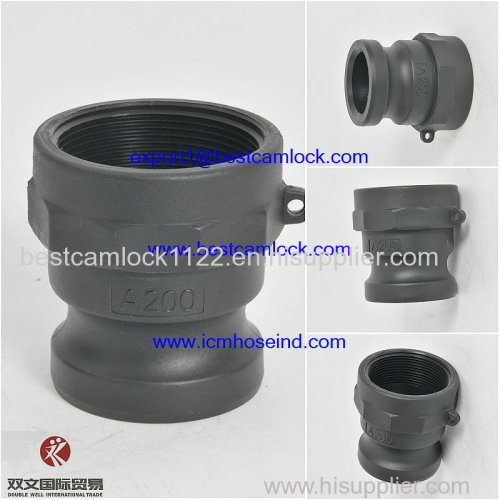 PP DIN 2828 quick camlock hose coupling for Connecting Pipes