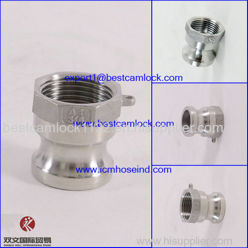 Acople rapido Cam-lock adaptador hembra tipo Cam lock coupling