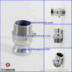 Hot sale competitive SS BSP screwed camlock coupling