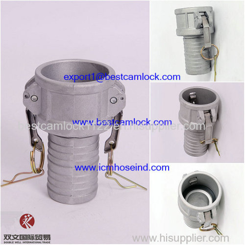 Gravity Casting Aluminum quick camlock coupling GROOVE Rapid Connector Camlock fitting