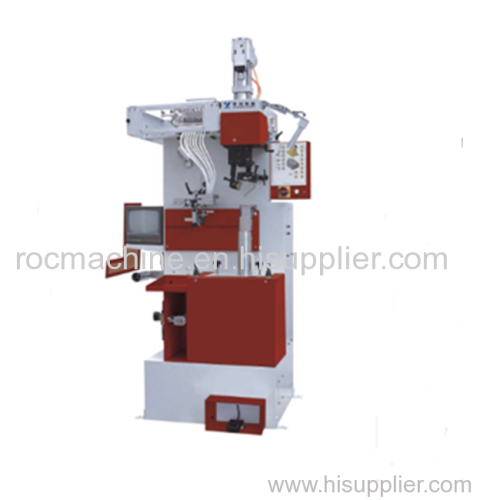 PTP3000 BASIC Automatic hydraulic heel nailing machine (7+1)/ Automatic shoemaking machine