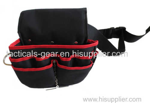 Houyuan 13-inch Strong Tool Waist Bag with a metal bracket