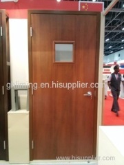 WH UL 20-90mins solid wood fire door laminate veneer