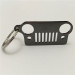 key Creative Style Colorful Stainless Steel Grill Key Chain KeyChain KeyRing