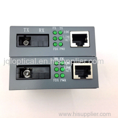 Manufacturer-High quality 10/100Mbps ethernet to single mode fiber optic converter -SC 25KM -1Pair