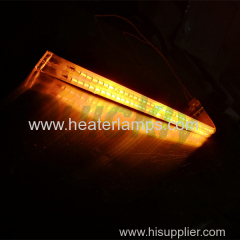 rapid thermal oven quartz glass ir heater lamps