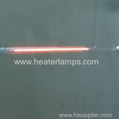 quartz single tube electric infrared heater lamps