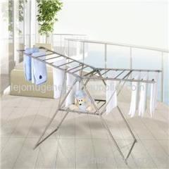 China Supplier Stainless Steel Pipes Furniture Foldable Easy To Storage Towel Drying Rack For Home Life