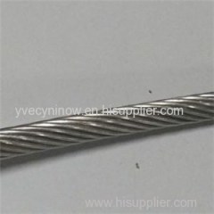 AISI 304 3/16 Stainless Steel Wire Cables For Deckrail 1X37