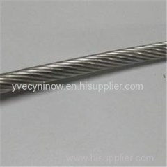 AISI 316 1X19WS +IWSR Stainless Steel Inox Wire Ropes