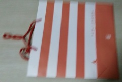 New London Center paper shopping bag with cotton ropes