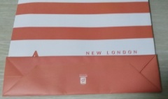 New London Center paper shopping bag with cotton ropes