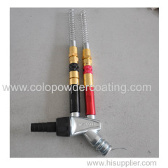 Electrostatic powder coating spray machine