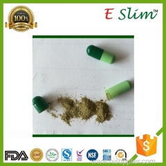 E Slim Strongest and Natural Green Diet Supplement Iridescent Weight Loss Pills with Private Label OEM