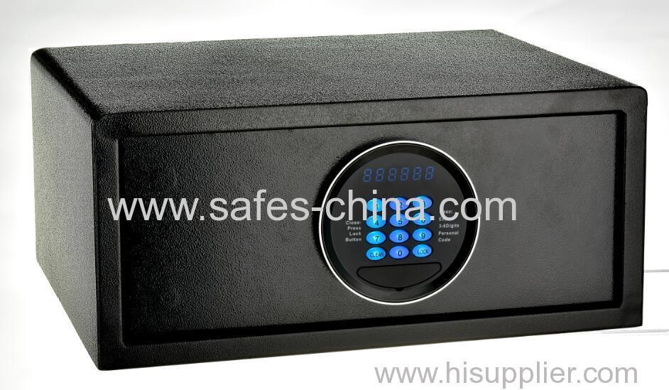Electronic hotel room safe fit 15inch laptop maximumly for hospitality security solution