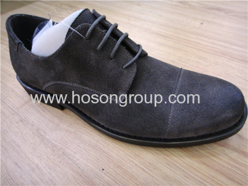 Lace round toe mens shoes