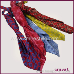 New Design Mans Cravat Scarves Paisley Pattern Gentlemen Dots Wedding Ascot Tie