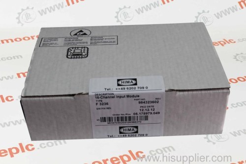 Hima F3209 | PCB | Power & Supply