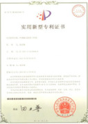 Patent of Feed shaft of wire mesh calendering machine