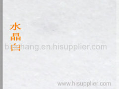 Crystal White Artificial stone