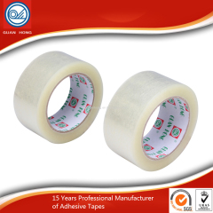 Free sample 48mm carton sealing BOPP packing adhesive tape